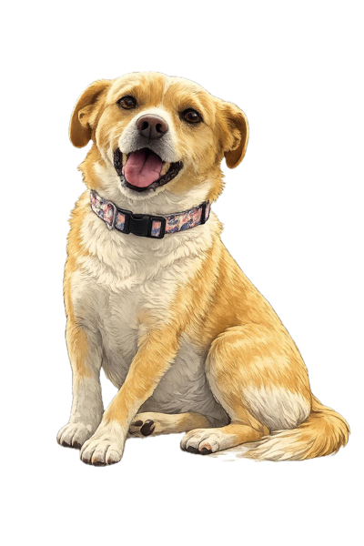 Nala, la perrita de los novios